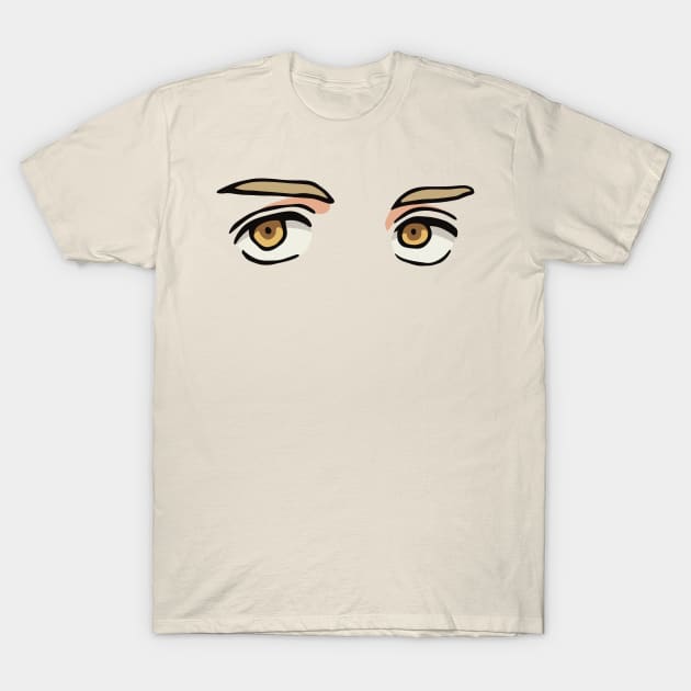 Laios Touden Eyes from Dungeon Meshi or Delicious in Dungeon / Dungeon Food Anime Manga DM-2 T-Shirt by Animangapoi